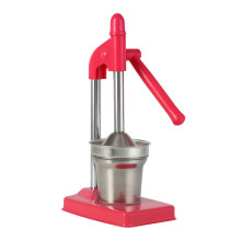 Entsafter aus Edelstahl 304, handbetriebener Saftbereiter,-Rot