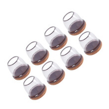 8Pcs Table Chair Leg Protector Cover-1.25 inches Circular