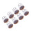 8Pcs Table Chair Leg Protector Cover-1.25 inches Circular 1