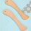 Rounded Handle Handmade Wood Craft Cutter for Sheet-Beech 7