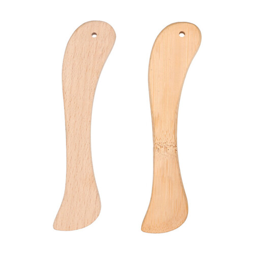 Rounded Handle Handmade Wood Craft Cutter for Sheet-Beech 1