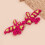 Handmade Chinese Knot Button Cheongsam Knot Button-Red Gold 5