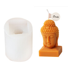 3D Buddhas Candle Mold for DIY Candle Plaster Ornament Home-1
