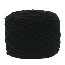 Tufting Guns Yarn Crochet Yarn Cotton for Carpet Making-Black