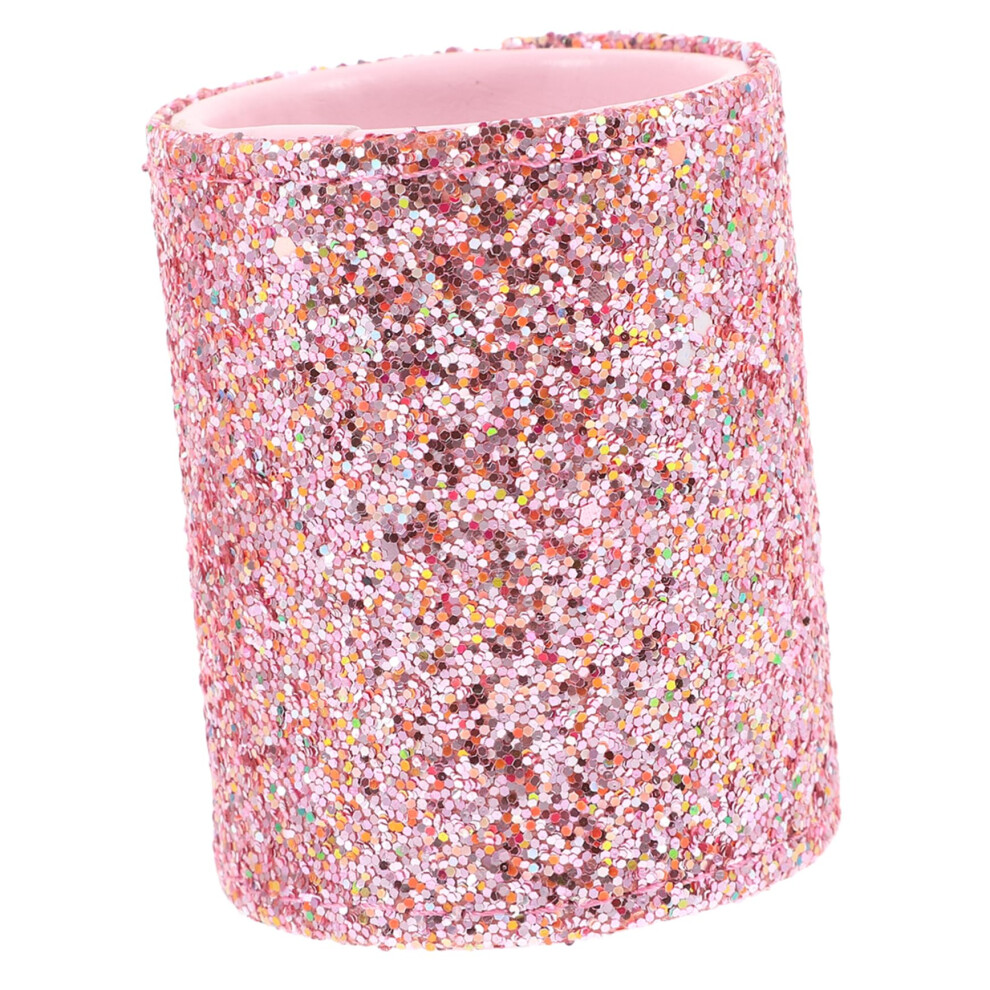 Makeup Brush Storage Holder Portable Case For Organiser Glitter Decor Cosmetic Organizer Travel Friendly