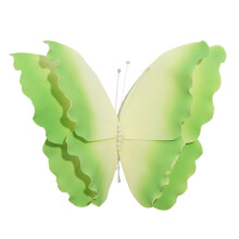 Colorful 3D Butterfly Party Decoration for Event and Home-Green