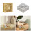 12Pcs Eye Catching Candy Storage Container With Hollow-Gold 2