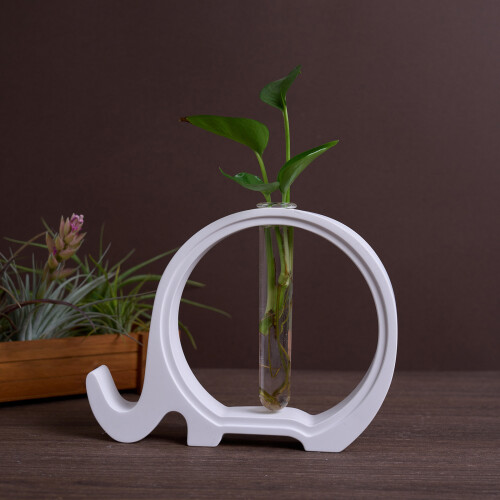 Hollowed Animal Silicone Candlestick Molds Epoxy-Elephant mould 2