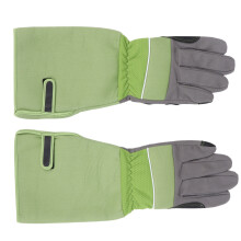 Gants de travail robustes en matériau résistant aux coupures, respirants et confortables. Conception transparente pour une meilleure adhérence.