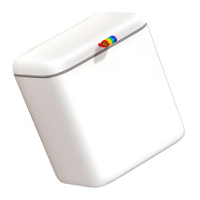 Multiple Room Trash Container Wall Cabinet Mount Odor Control-M