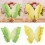 Oversized Butterflies Wall Ornament for Ceiling Window-Orange 3