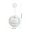 Silver Disco   Namecard Hold  With Stable Base For-5pcs 4