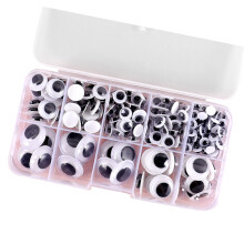 Zelfklevende Googly Eyes Craft Eyes-10 rasters van zwarte mi