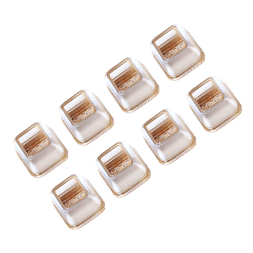 8Pcs Silicone Chair Leg Floor Protector with-1 inch Square