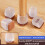 8Pcs Silicone Chair Leg Floor Protector with-1 inch Square 6