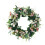 Artificial Daisy Flower Wreath 20Inch Spring Wreath with Leaves 1