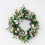 Artificial Daisy Flower Wreath 20Inch Spring Wreath with Leaves 4
