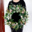 Artificial Daisy Flower Wreath 20Inch Spring Wreath with Leaves 7