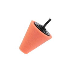 Car Wheel Hub Polishing Cone Sponge Buffing Pads Car-Orange