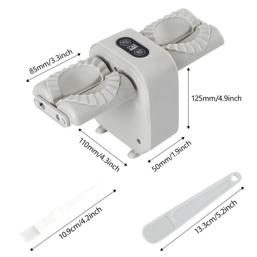 Electric Dumpling Maker Automatic USB Rechargeable Kitchen 2