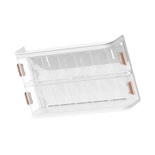 Elegante Kabelmanagementbox aus robustem Kunststoff für die-Weiß