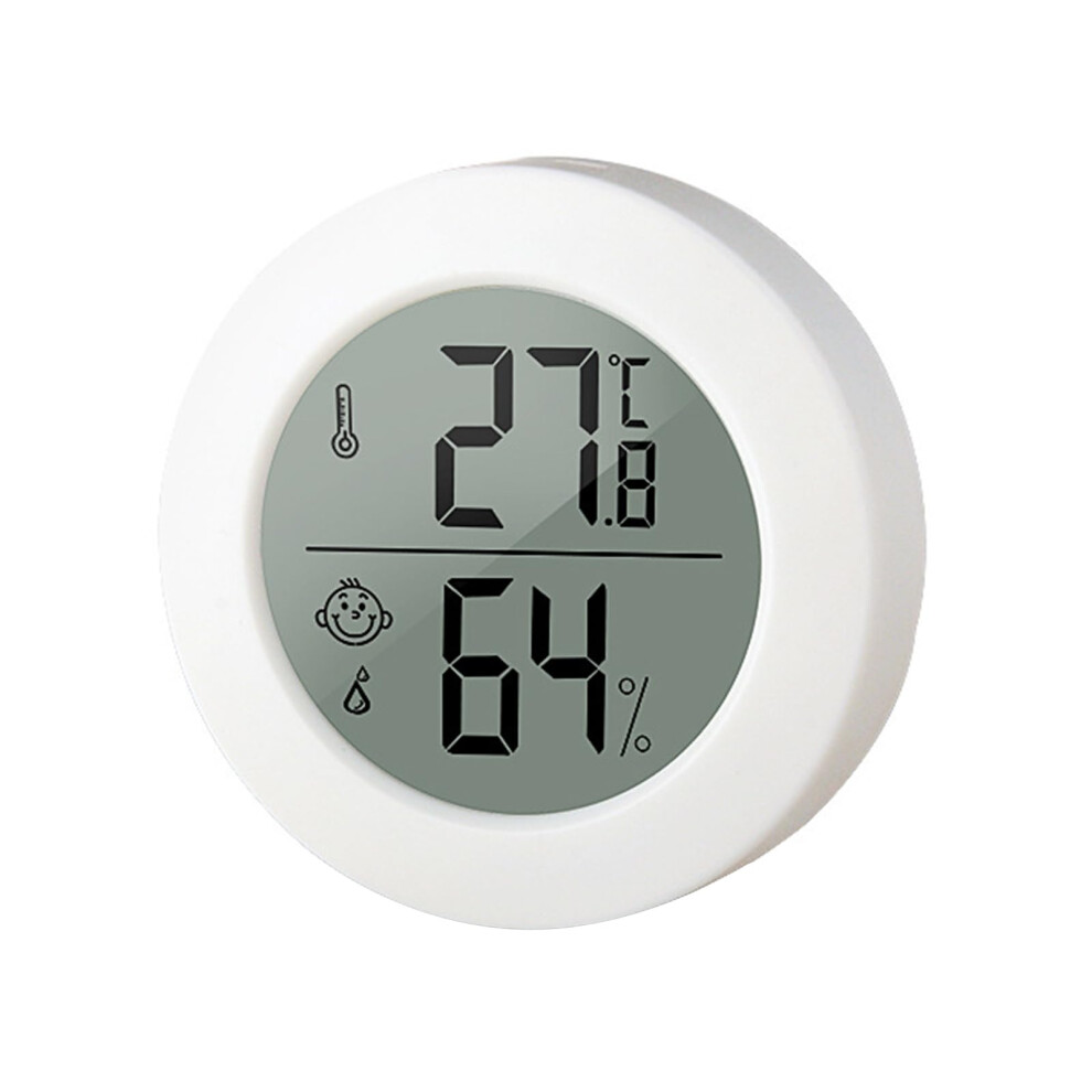 Hygrometer Thermometer Digital Temperature Gauge With LCD Display Adhesive Mount For Home Office Greenhouse