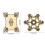 5Pcs Antique Embroidery Thread Winders-Plum blossom type re 4