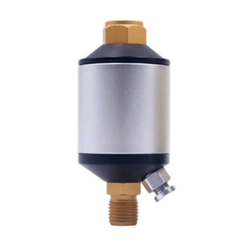 Universal Pneumatic System Water Separator 1/4 Inch-Silver