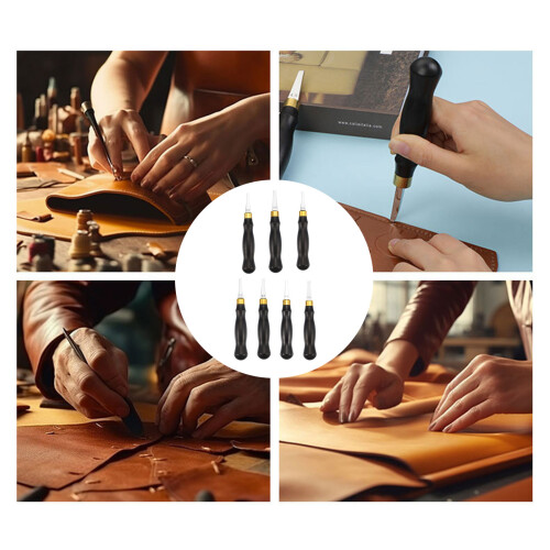 2.0mm-5.0mm Leather Edges Creaser Leather Tool Leather-3.5 2