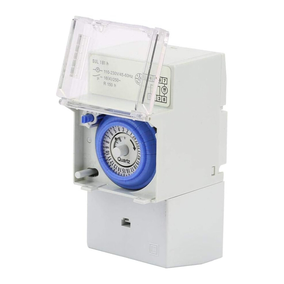 24 Hour Time Control Device For Industrial Use, Energy Saving Timer With Programmable Timer Switch Function, Mechanical Timer With Exquisite Workmansh 9198585833579
