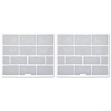 Indoor Air Conditioning Dust Filters 2Pack Size 31x25.5 cm For Indoor AC Units