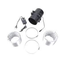 7000rpm Extractor Fan Low Noise Inline Duct Hydroponic Air