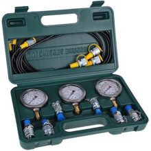 Hydraulic Tester 250/400/600 Bar Hydraulic Pressure Test Kit For Excavator And Construction Machinery Gauge Kit DIY