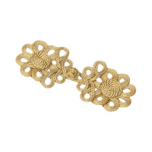 Chinese Frogs Closure Button Cheongsam Sewing Fasteners-gold