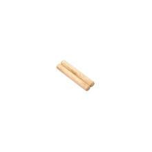 100Pcs Wooden Dowel Cabinet Drawer Round Grooved Wood-6mmx40mm