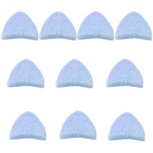 10Pcs Furry Kitten Ears Charm Sewing Plush Ears Appliques-Blue