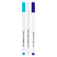 3Stück Trickmarker, Selbstlöschend und Wasserlöslich, Stoffmarkierstift, Nähen Zubehör, Trickmarker für Handarbeiten, Quilten, Schneiderei