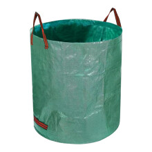 Bolsas de polipropileno tejido duraderas para hojas para el mantenimiento del jardín, bolsas reutilizables para desechos de jardín con
