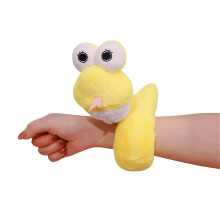 Snake Slap Bracelet for Creative Party Decoration-Yellow