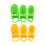 3Pcs Foam Pipe Insulation Cutting Foam Pipe Insulation-Green 2
