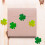 500PCS Shamrock Sticker Wrapping Label Water Resistant for 4