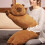 Oreiller Capybara long et polyvalent apportant chaleur et-Rose S 6