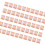 50pcs Valentine's Day Sweet Boxes Packaging Boxes for-Pink 1