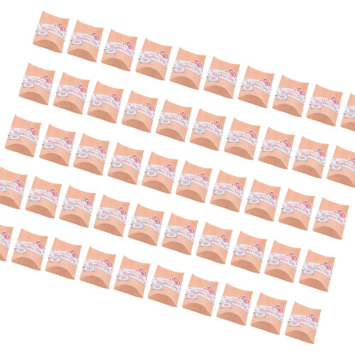 50pcs Valentine's Day Sweet Boxes Packaging Boxes for-Pink