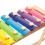Kinder-Xylophon mit 2 Schlägeln, buntes 8