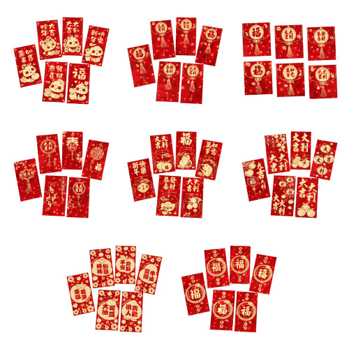 1 Pack New Year Redness Packets Snake Year Themed Gift-M8653 1