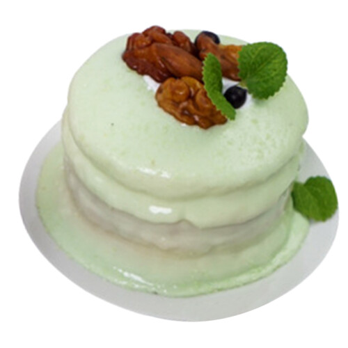 Dessert Simulation Artificial Fruit Cake Model for-green