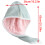 Bonnets de séchage de cheveux doux et absorbants, serviette-Vert 4