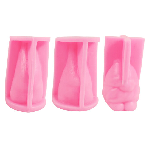 Weihnachtsmann-Kerzenformen, Silikonform,-Weihnachtsmann C 1