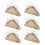 Διαφανές κουτί κέικ, τετράγωνα κουτιά επιδόρπιου μιας χρήσης για αλλαντικά, 6